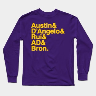 Los Angeles Basketball Long Sleeve T-Shirt